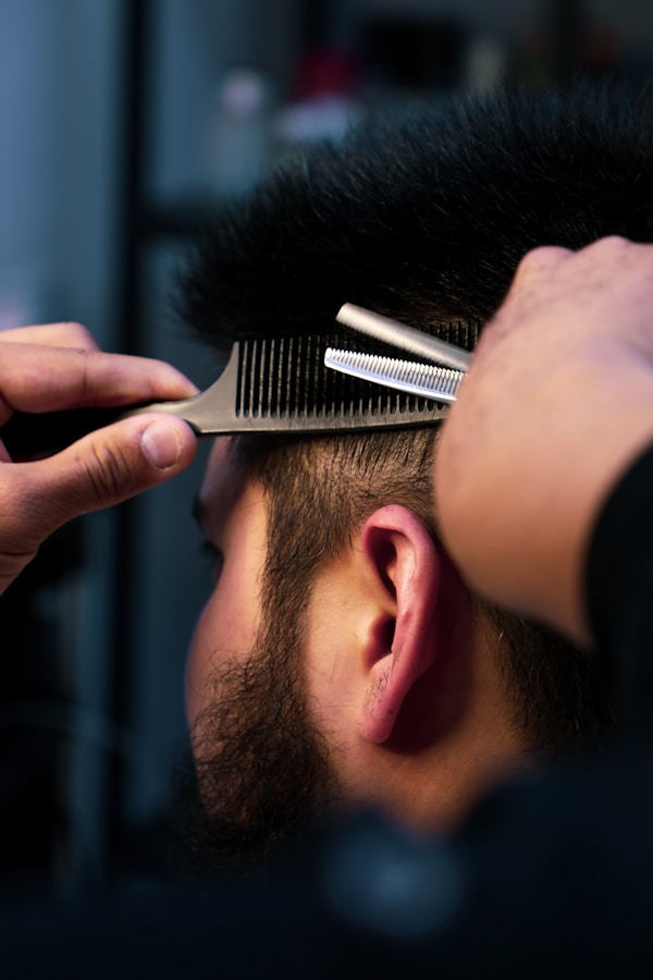 Corte moderno - Barbería Vulkano